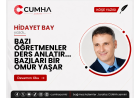 BAZI ÖĞRETMENLER DERS ANLATIR... BAZILARI BİR ÖMÜR YAŞAR