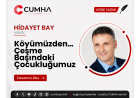 Köyümüzden… Çeşme Başındaki Çocukluğumuz