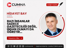 BAZI İNSANLAR SADECE GAZETECİLİĞİ DEĞİL, İNSAN OLMAYI DA ÖĞRETİR…