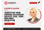 SURİYE'DE YENİ DENGE:  KAZANAN DEVLET YOK, YENİ REKABET BAŞLIYOR