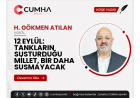 12 EYLÜL: TANKLARIN SUSTURDUĞU MİLLET, BİR DAHA SUSMAYACAK