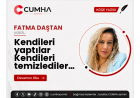 Kendileri yaptılar Kendileri temizlediler…