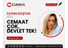 CEMAAT ÇOK, DEVLET TEK!