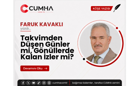 Takvimden Düşen Günler mi, Gönüllerde Kalan İzler mi?