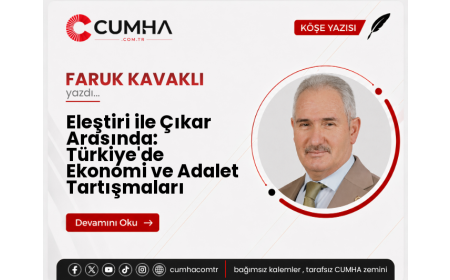 Eleştiri ile Çıkar Arasında: Türkiye'de Ekonomi ve Adalet Tartışmaları