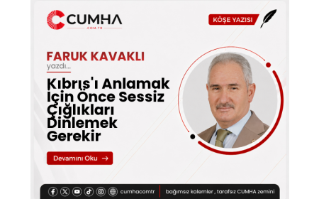 Kıbrıs'ı Anlamak İçin Önce Sessiz Çığlıkları Dinlemek Gerekir