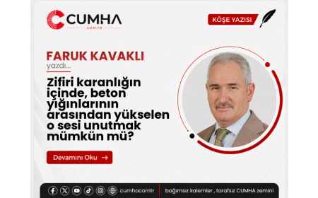 Zifiri karanlığın içinde, beton yığınlarının arasından yükselen o sesi unutmak mümkün mü?