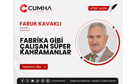 FABRİKA GİBİ ÇALIŞAN SÜPER KAHRAMANLAR