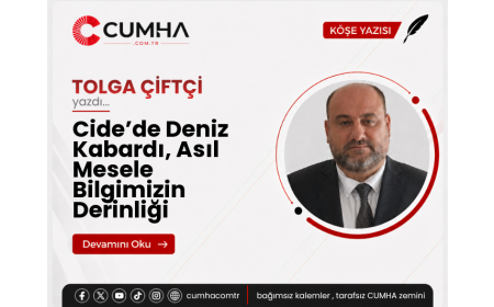 Cide’de Deniz Kabardı, Asıl Mesele Bilgimizin Derinliği