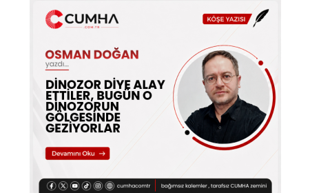 DİNOZOR DİYE ALAY ETTİLER, BUGÜN O DİNOZORUN GÖLGESİNDE GEZİYORLAR