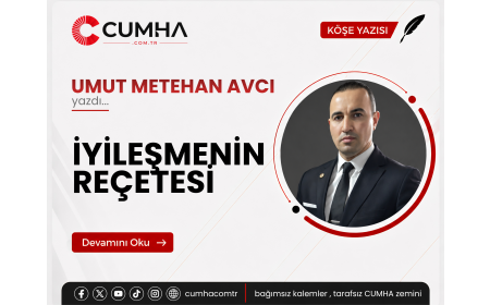 İYİLEŞMENİN REÇETESİ