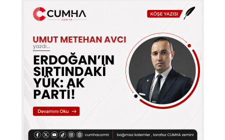 ERDOĞAN’IN SIRTINDAKİ YÜK: AK PARTİ!
