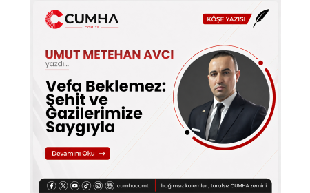 Vefa Beklemez: Şehit ve Gazilerimize Saygıyla