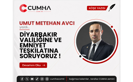 DİYARBAKIR VALİLİĞİNE VE EMNİYET TEŞKİLATINA SORUYORUZ !