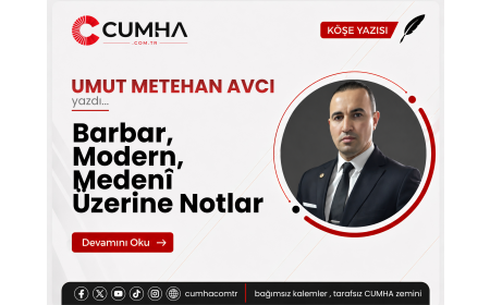 Barbar, Modern, Medenî Üzerine Notlar