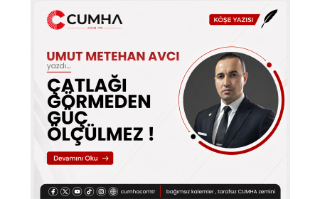 ÇATLAĞI GÖRMEDEN GÜÇ ÖLÇÜLMEZ !