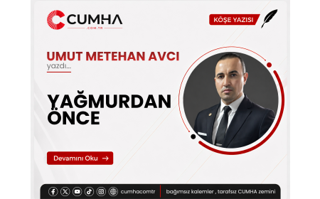 YAĞMURDAN ÖNCE