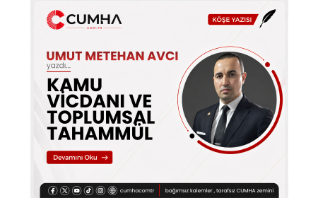 KAMU VİCDANI VE TOPLUMSAL TAHAMMÜL