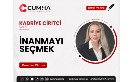 İNANMAYI SEÇMEK