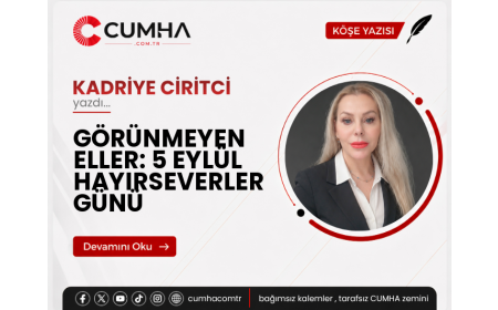 GÖRÜNMEYEN ELLER: 5 EYLÜL HAYIRSEVERLER GÜNÜ