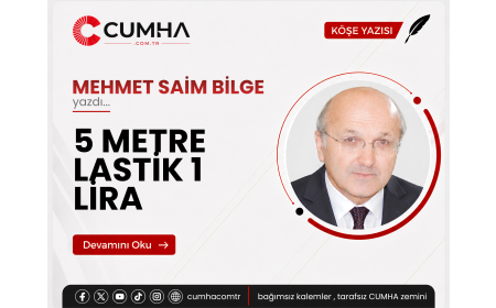 5 METRE LASTİK 1 LİRA