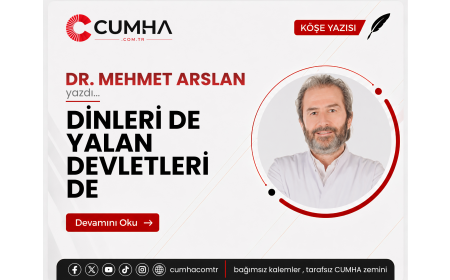 DİNLERİ DE YALAN DEVLETLERİ DE