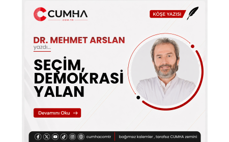 SEÇİM, DEMOKRASİ YALAN   