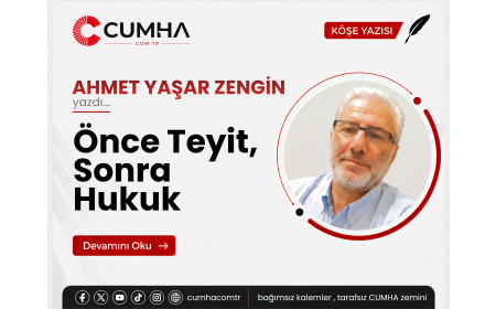 Önce Teyit, Sonra Hukuk