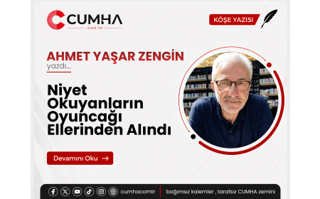 Niyet Okuyanların Oyuncağı Ellerinden Alındı