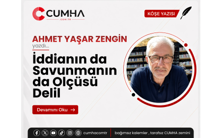 İddianın da Savunmanın da Olçüsü Delil