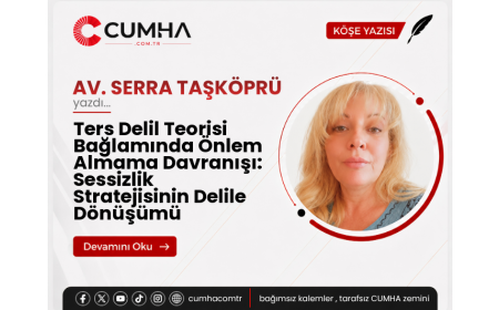 Ters Delil Teorisi Bağlamında Önlem Almama Davranışı: Sessizlik Stratejisinin Delile Dönüşümü