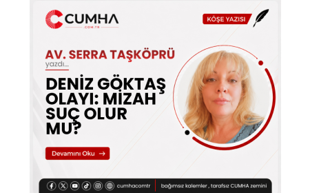 DENİZ GÖKTAŞ OLAYI: MİZAH SUÇ OLUR MU?