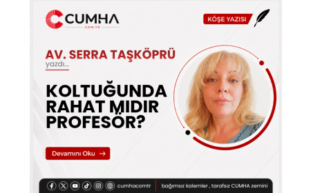 KOLTUĞUNDA RAHAT MIDIR PROFESÖR?
