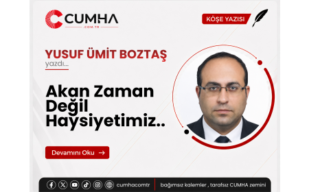 Akan Zaman Değil Haysiyetimiz..