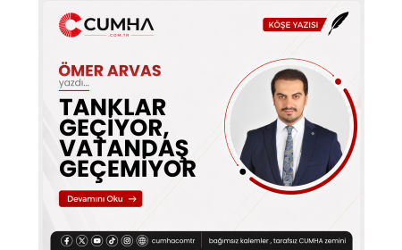TANKLAR GEÇİYOR, VATANDAŞ GEÇEMİYOR