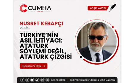 TÜRKİYE’NİN ASIL İHTİYACI: ATATÜRK SÖYLEMİ DEĞİL, ATATÜRK ÇİZGİSİ