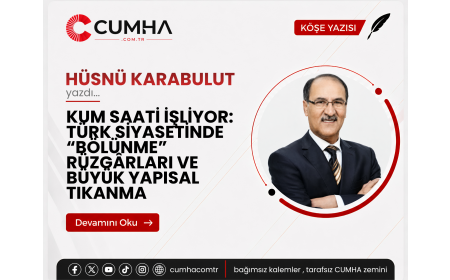 KUM SAATİ İŞLİYOR: TÜRK SİYASETİNDE “BÖLÜNME” RÜZGÂRLARI VE BÜYÜK YAPISAL TIKANMA