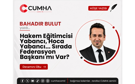 Hakem Eğitimcisi Yabancı, Hoca Yabancı... Sırada Federasyon Başkanı mı Var?