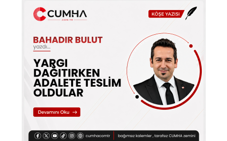 YARGI DAĞITIRKEN ADALETE TESLİM OLDULAR
