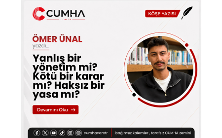 Yanlış bir yönetim mi? Kötü bir karar mı? Haksız bir yasa mı?
