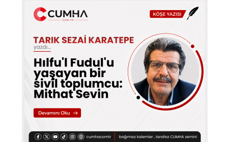 Hılfu'l Fudul'u yaşayan bir sivil toplumcu: Mithat Sevin