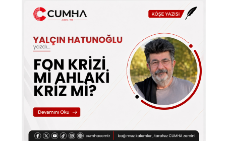 FON KRİZİ Mİ AHLAKİ KRİZ Mİ?