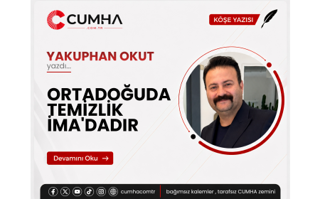 ORTADOĞUDA TEMİZLİK İMA'DADIR
