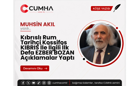 Kıbrıslı Rum Tarihçi Kossifos KIBRIS İle İlgili İlk Defa EZBER BOZAN Açıklamalar Yaptı