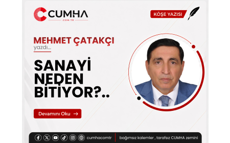 SANAYİ NEDEN BİTİYOR?..