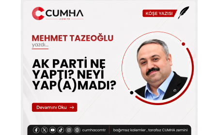 AK PARTİ NE YAPTI? NEYİ YAP(A)MADI?