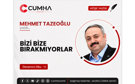 BİZİ BİZE BIRAKMIYORLAR