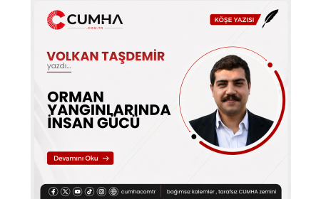 ORMAN YANGINLARINDA İNSAN GÜCÜ