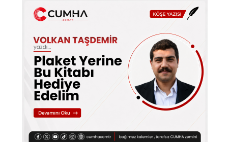 Plaket Yerine Bu Kitabı Hediye Edelim