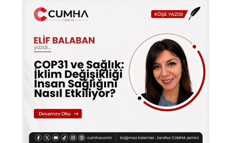COP31 ve Sağlık: İklim Değişikliği İnsan Sağlığını Nasıl Etkiliyor?